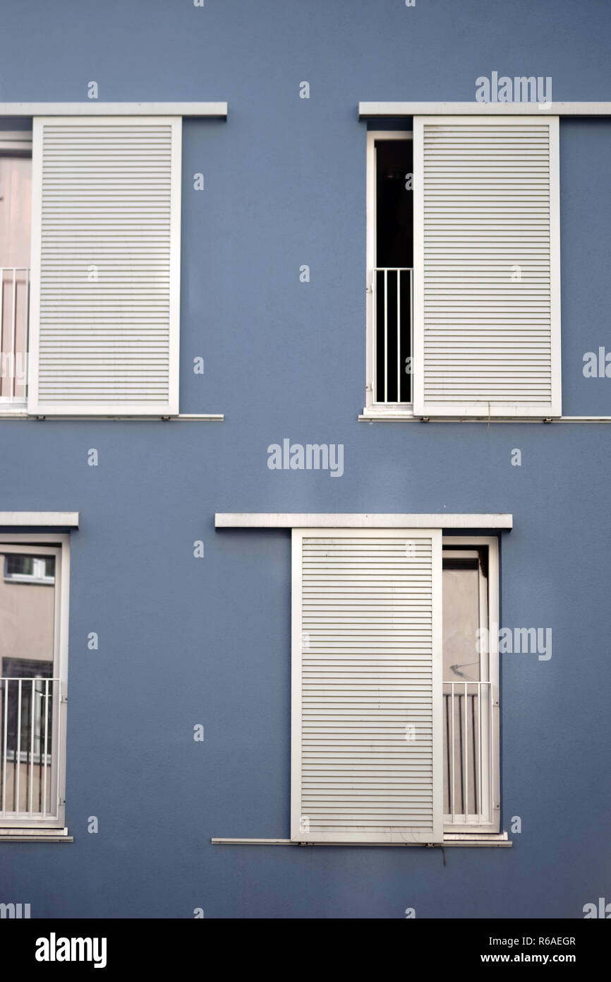 Sliding Blinds Stock Photo