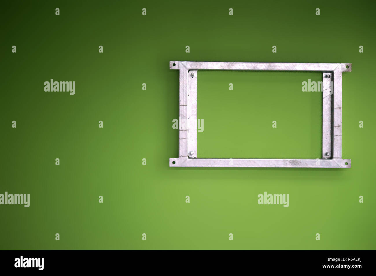 Abstract Metal Frame Stock Photo