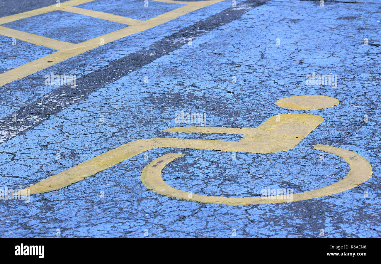 Parkplatz Stock Photo Alamy