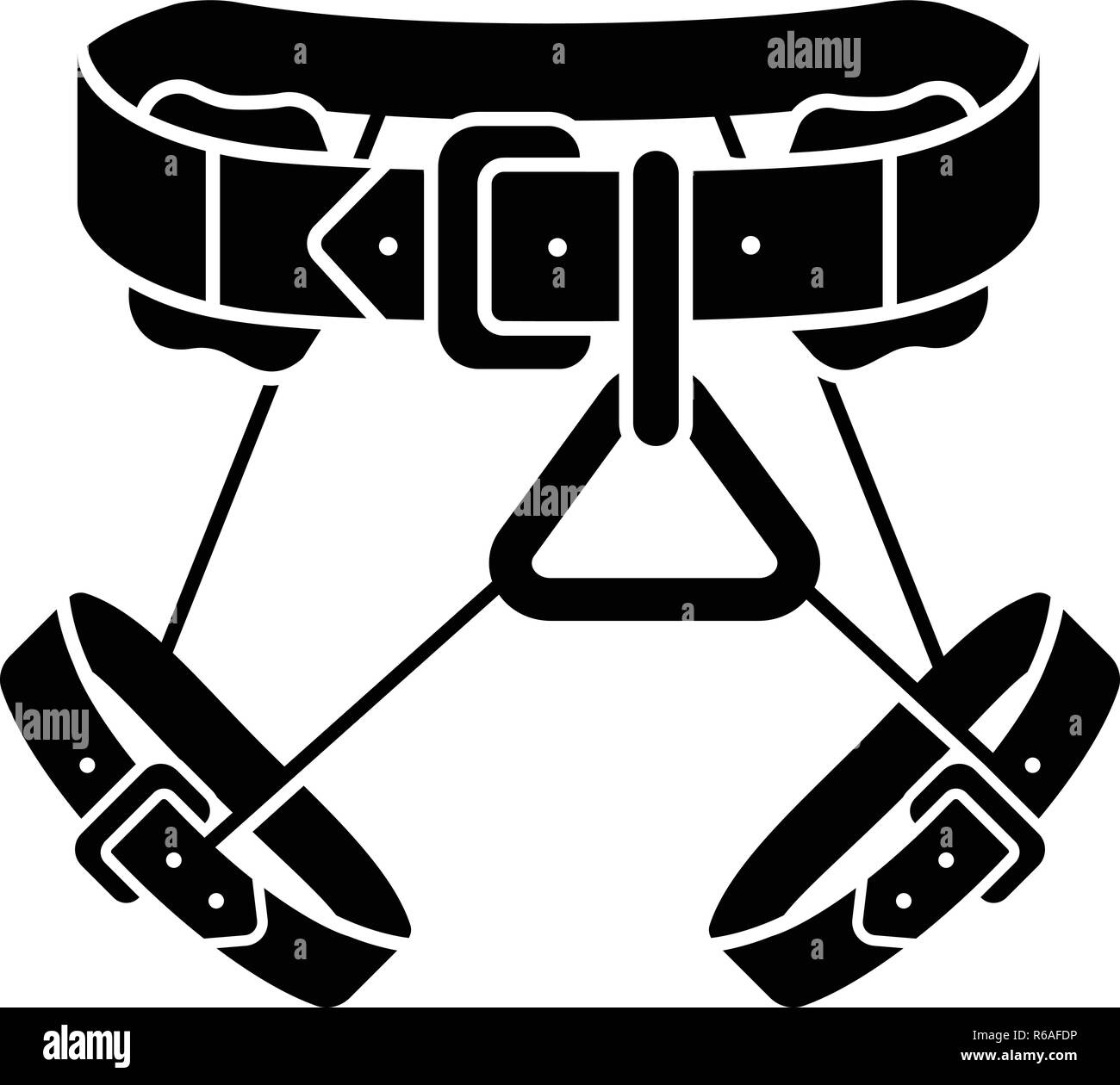 Hiking belt equipment icon, simple style Stock Vector Image & Art Alamy