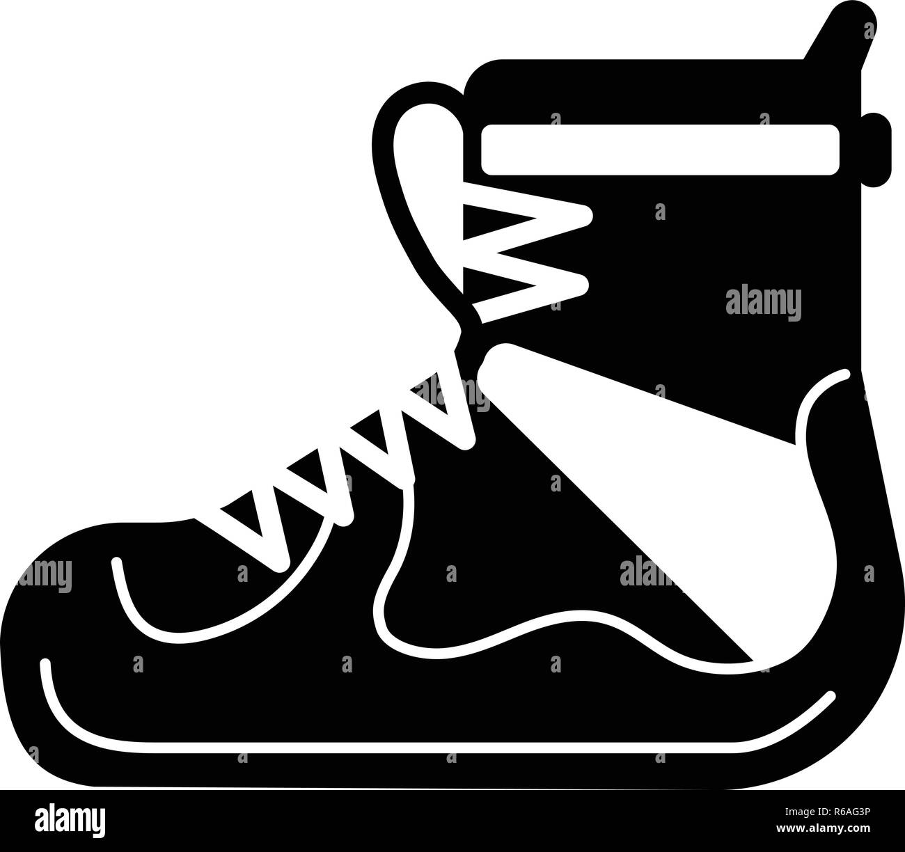 Hiking boot icon, simple style Stock Vector Image & Art - Alamy