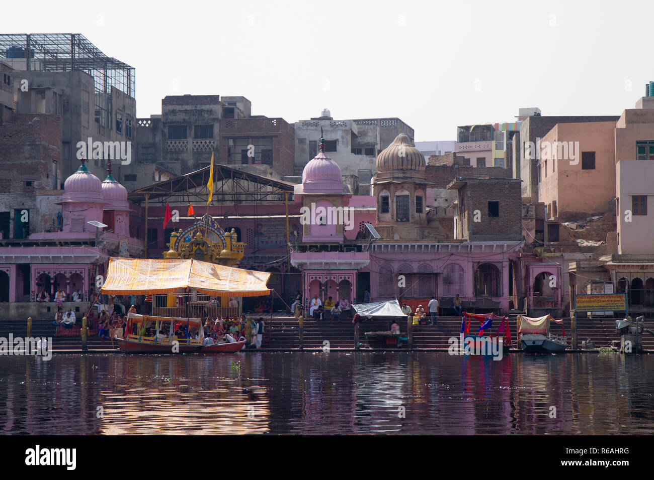 Old Mathura the krishna sacred town of mathura in india Stock Photo - Alamy