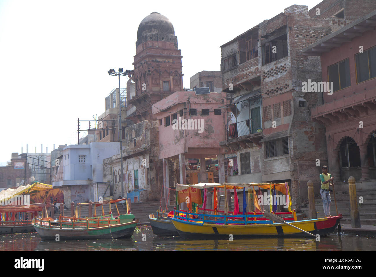 Old Mathura the krishna sacred town of mathura in india Stock Photo - Alamy