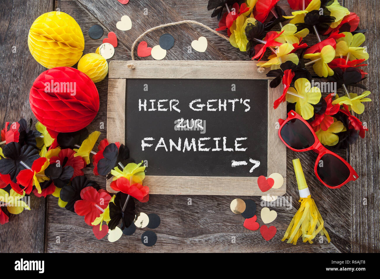 Football Soccer Fan Merchandise Stock Photo Alamy