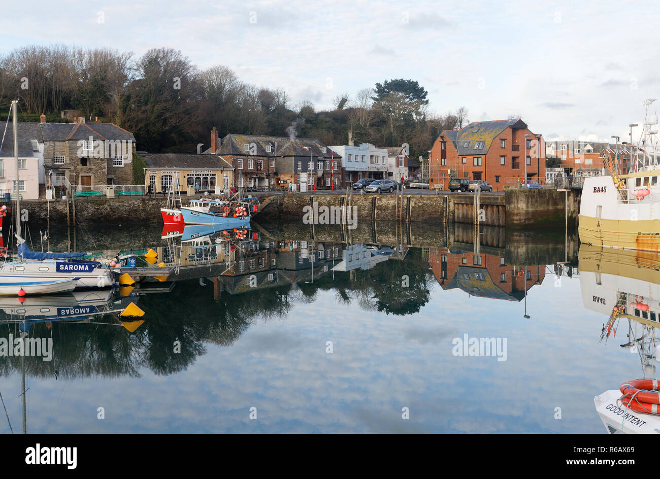 Padstow Estuary and Harbour Stock Photo Alamy