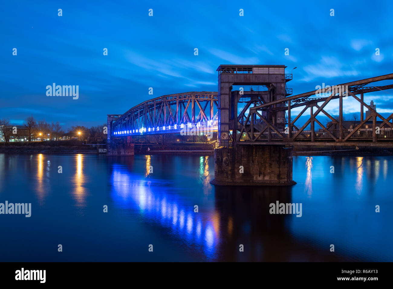 Magdeburg Water Bridge Stock Photos & Magdeburg Water Bridge Stock