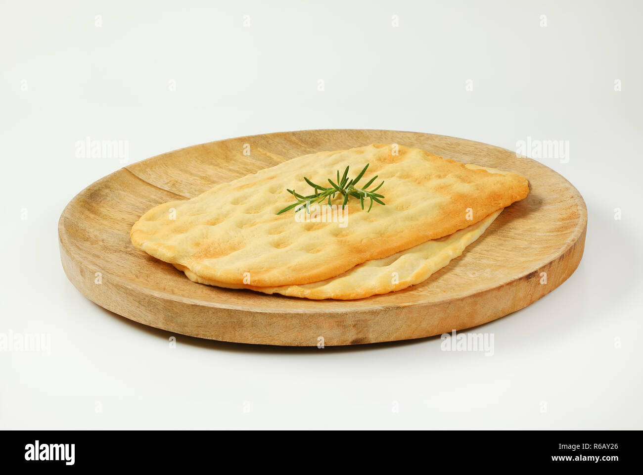 traditional Tuscan flatbread Stock Photo