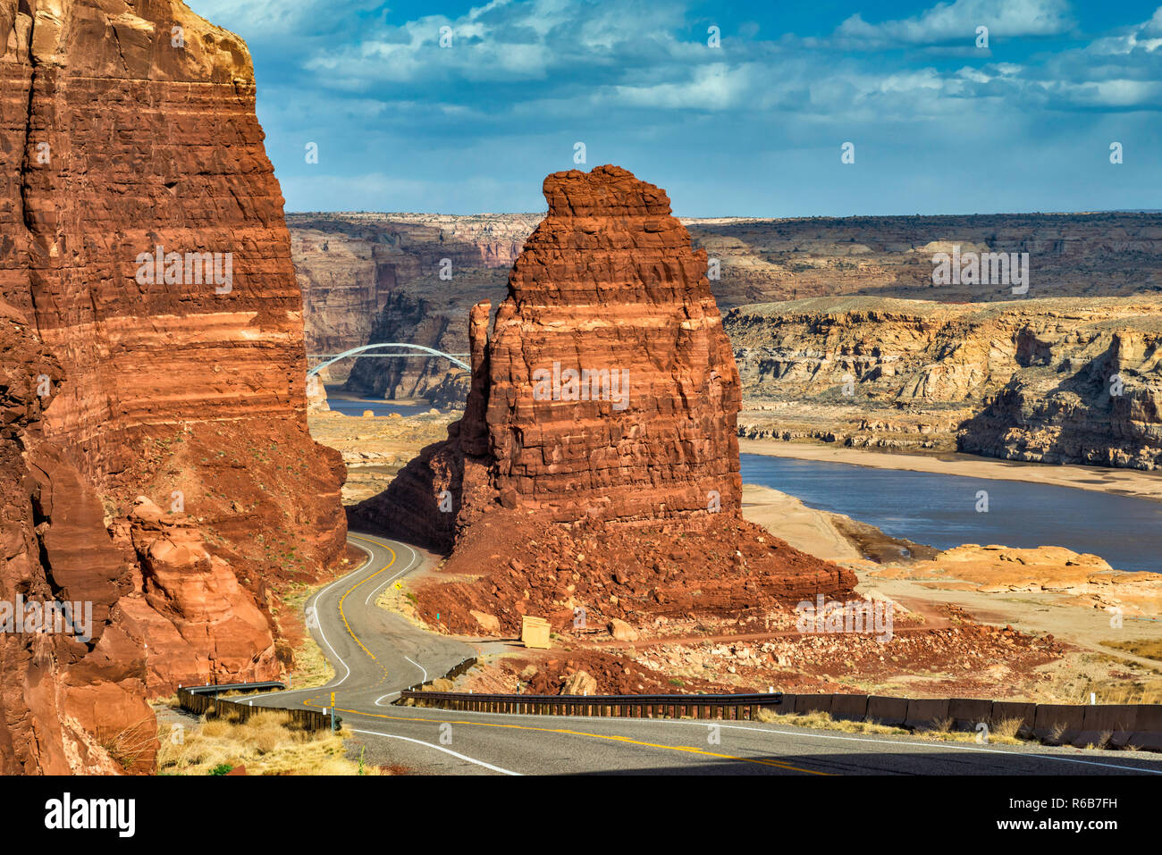 Bicentennial Highway, Lake Powell near Hite Marina, Hite Crossing