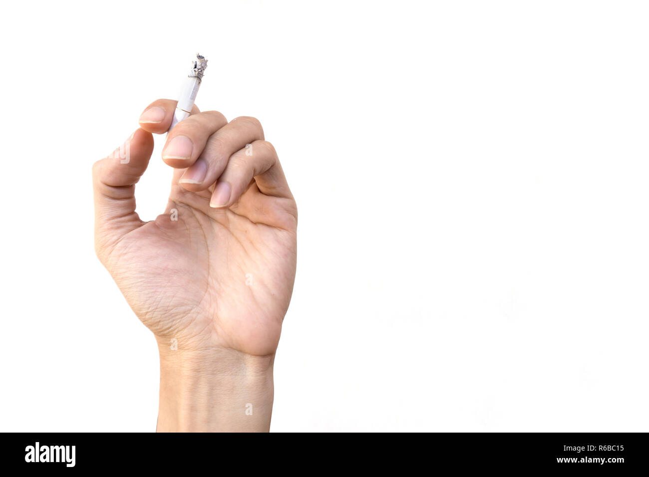 Hand holding cigarette hires stock photography and images Alamy