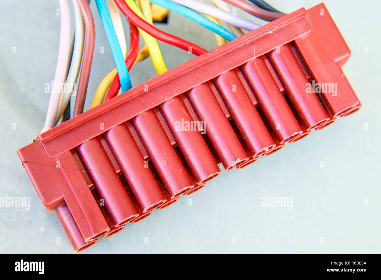 Plug Of A Stove Stock Photo Alamy