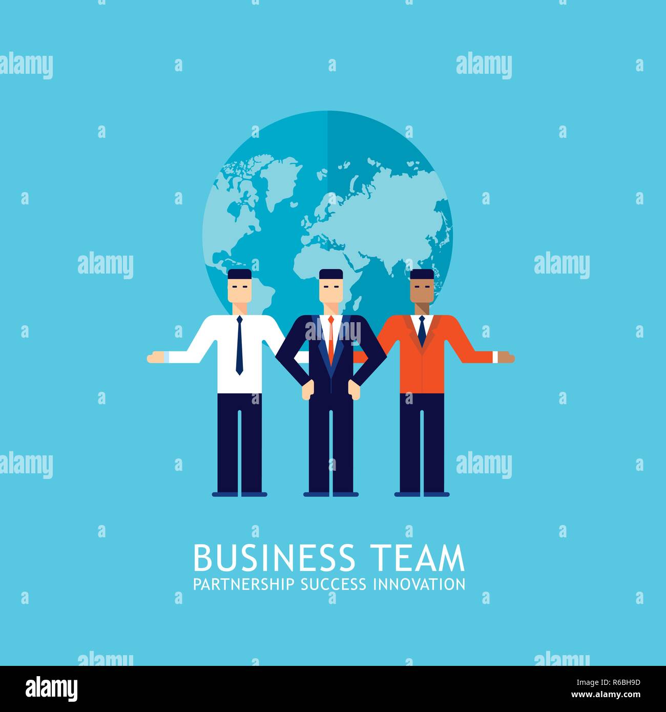 Businessman partnership Teamwork Collaboration Successful business team ...