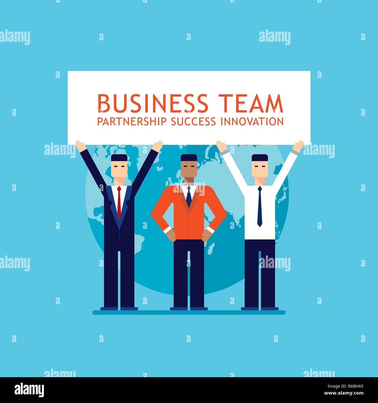 Businessman partnership Teamwork Collaboration Successful business team ...