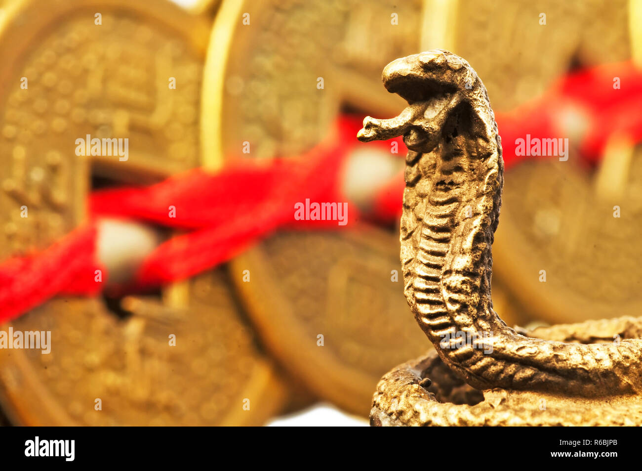 Feng Shui Year Of The Snake Stock Photo - Alamy