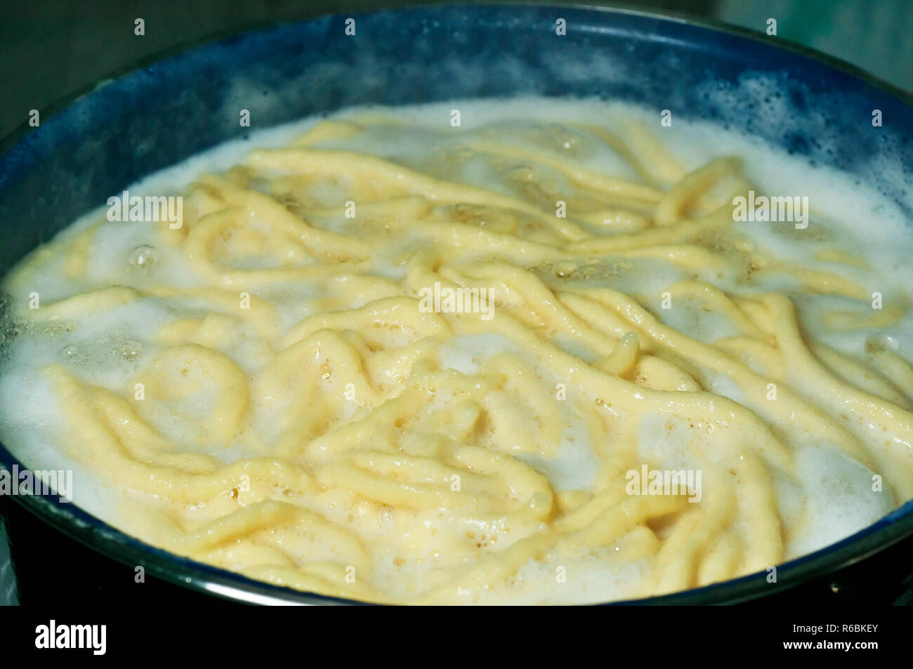 German Noodle Called Spaetzle Stock Photo Alamy