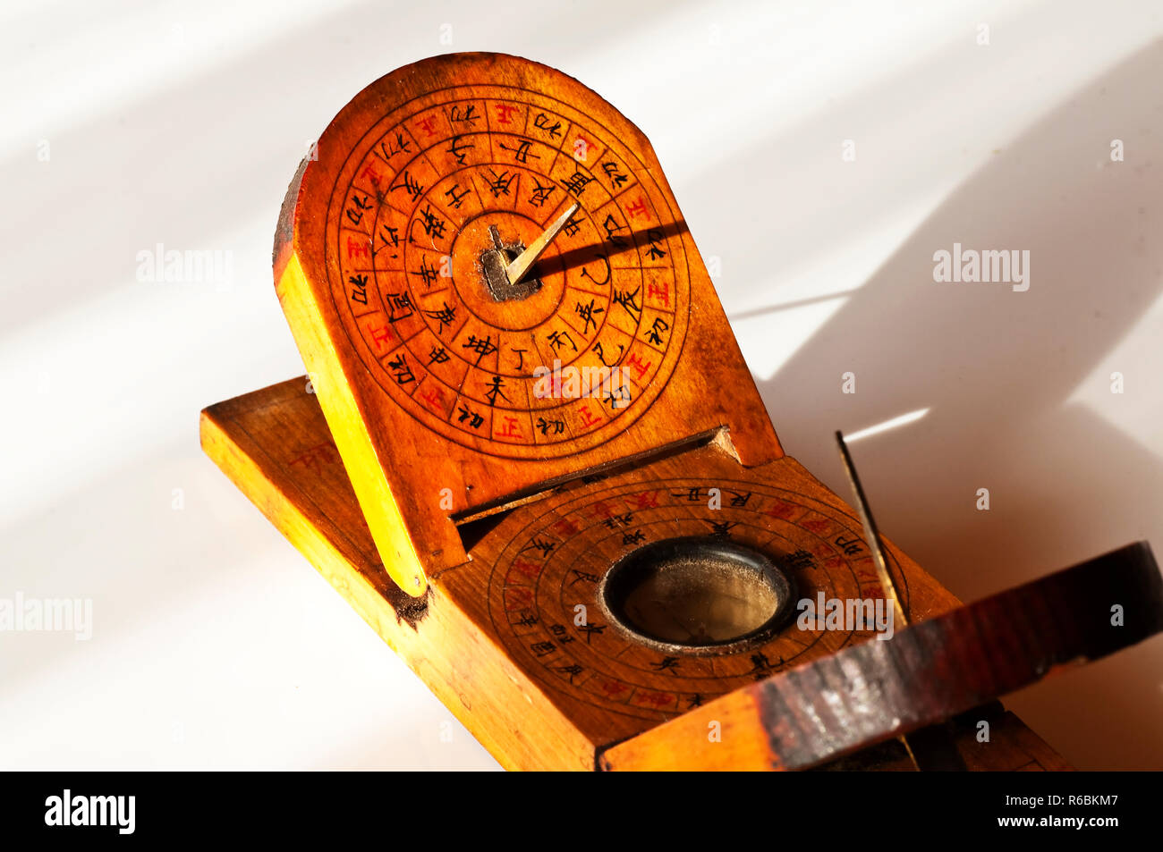 Antique Chinese Sundial Stock Photo Alamy
