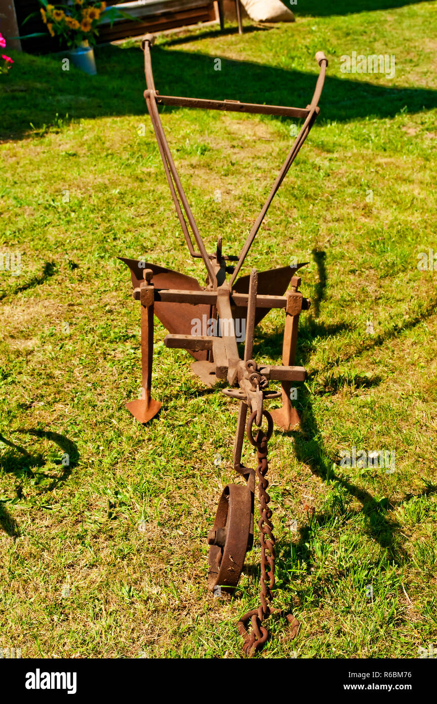 Antique plough hires stock photography and images Alamy