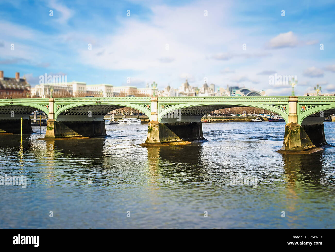 Westminster Bridge in London Stock Photo Alamy