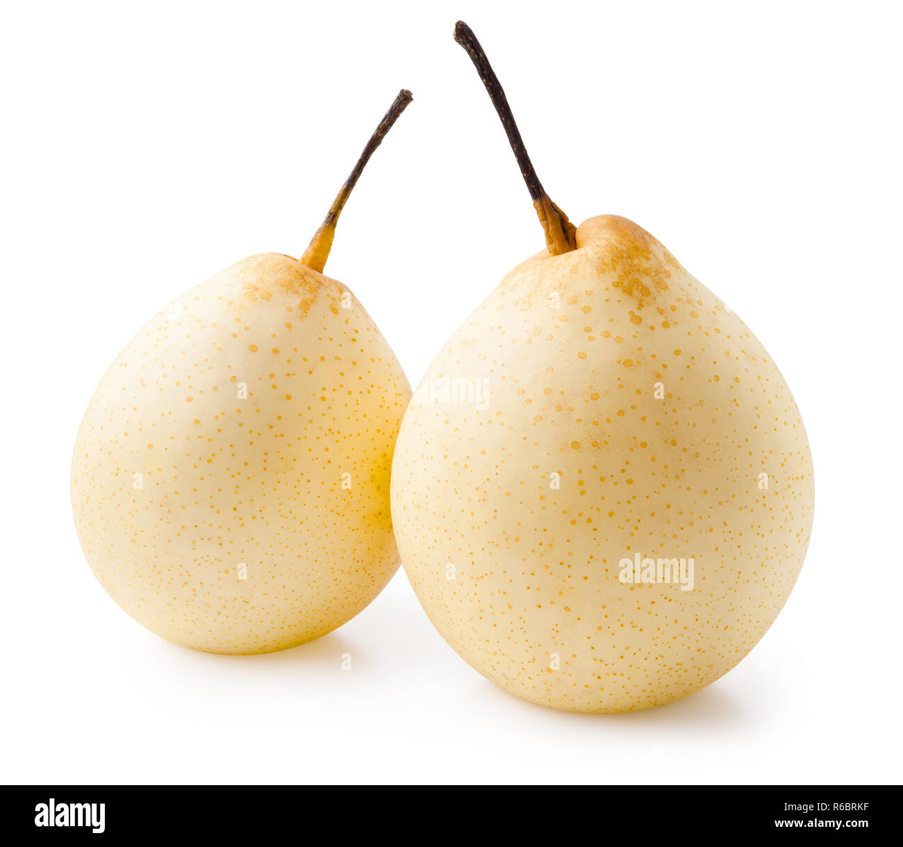 isolated pears on white background with clipping path Stock Photo