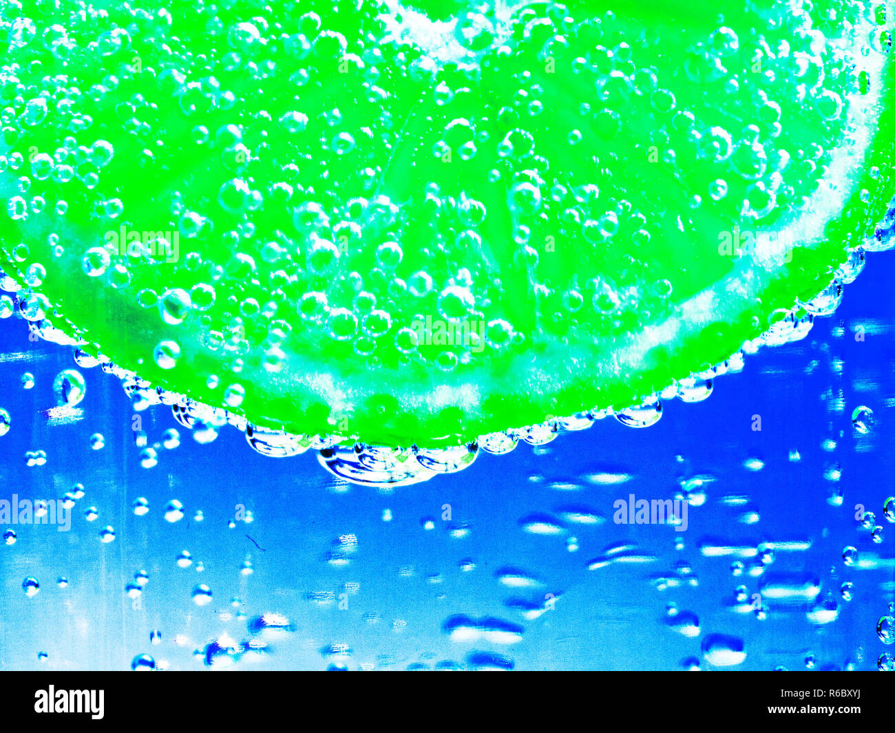 Lemon In Mineral Water Stock Photo Alamy