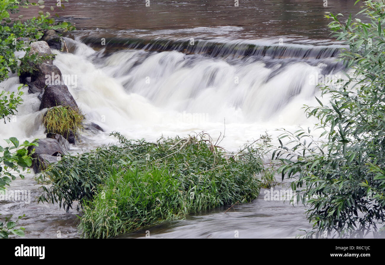 Weiss River In Kaysersberg In Alsace, France Stock Photo - Alamy