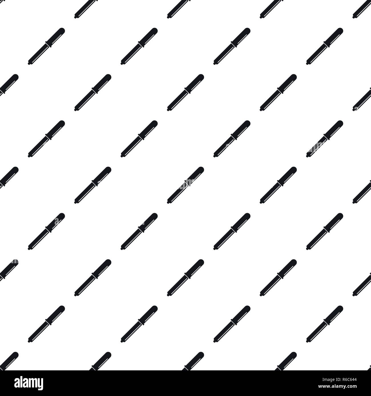 Medicine pipette pattern seamless vector repeat geometric for any web design Stock Vector