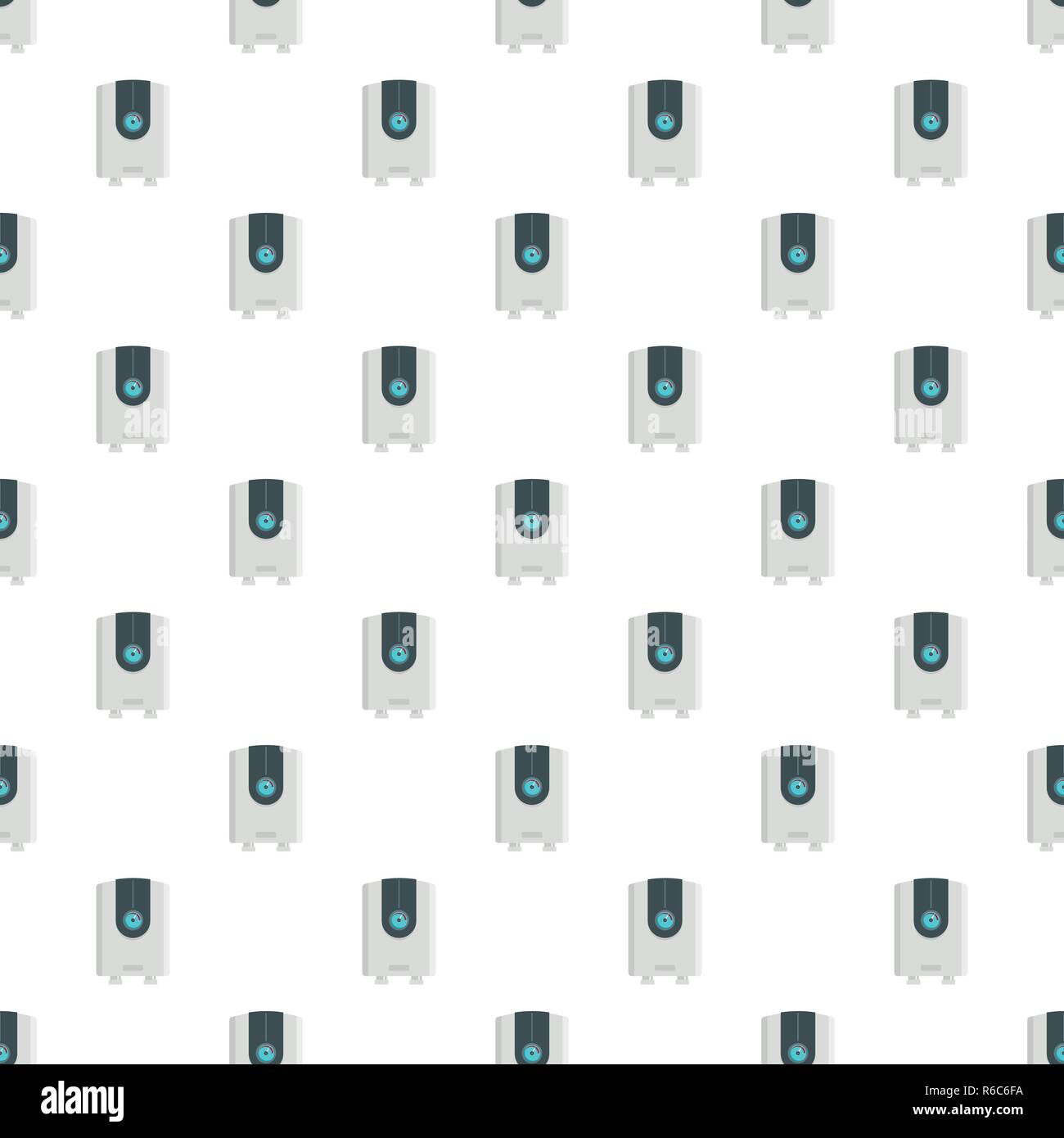 Boiler pattern seamless vector repeat for any web design Stock Vector
