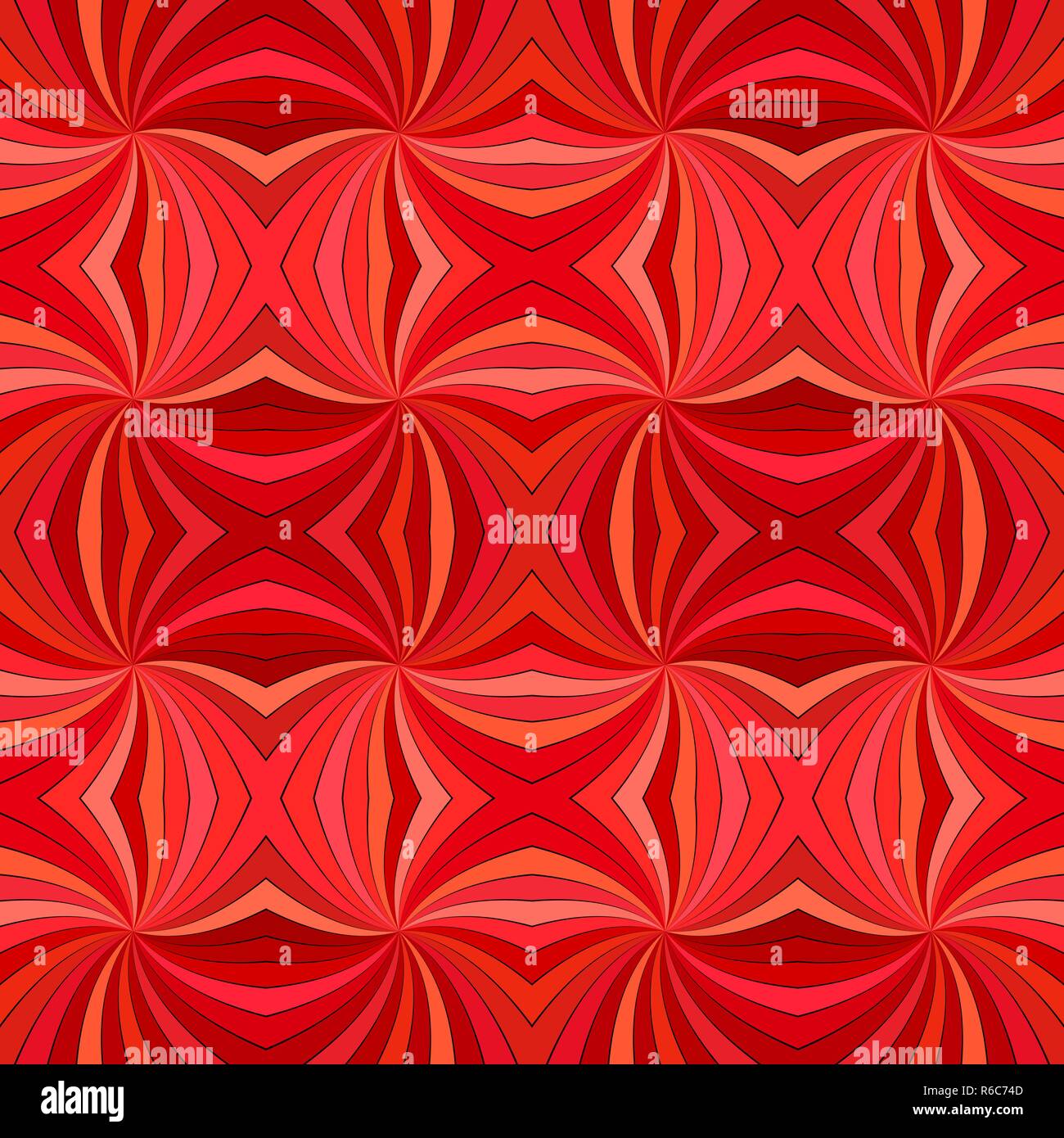 Abstract red stripe and curve seamless vector pattern hi-res stock ...