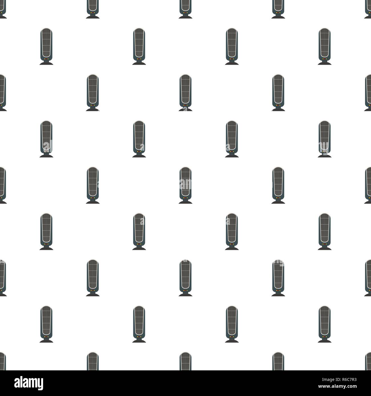 Floor heater pattern seamless vector repeat for any web design Stock Vector