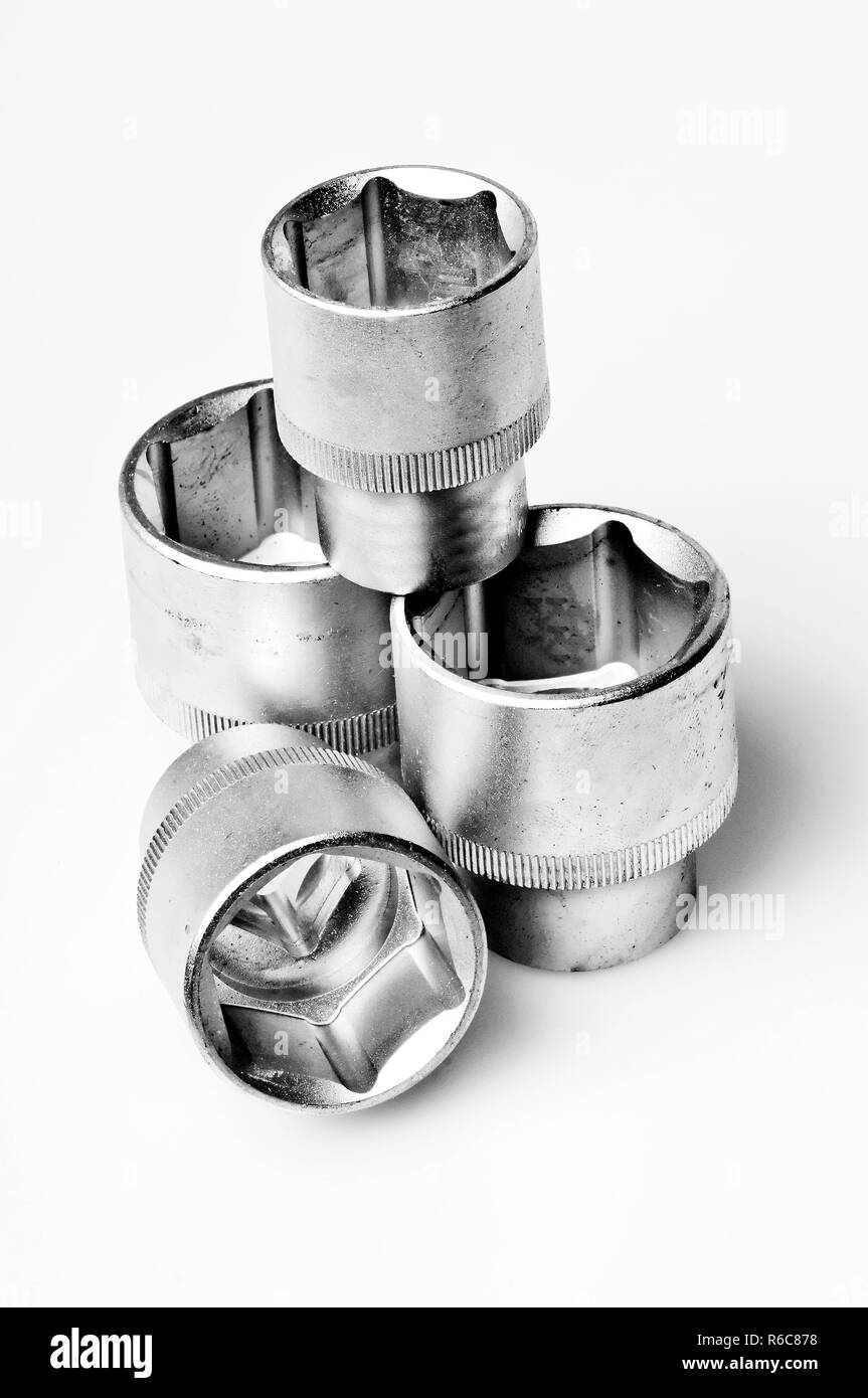 Spanner socket Black and White Stock Photos & Images Alamy