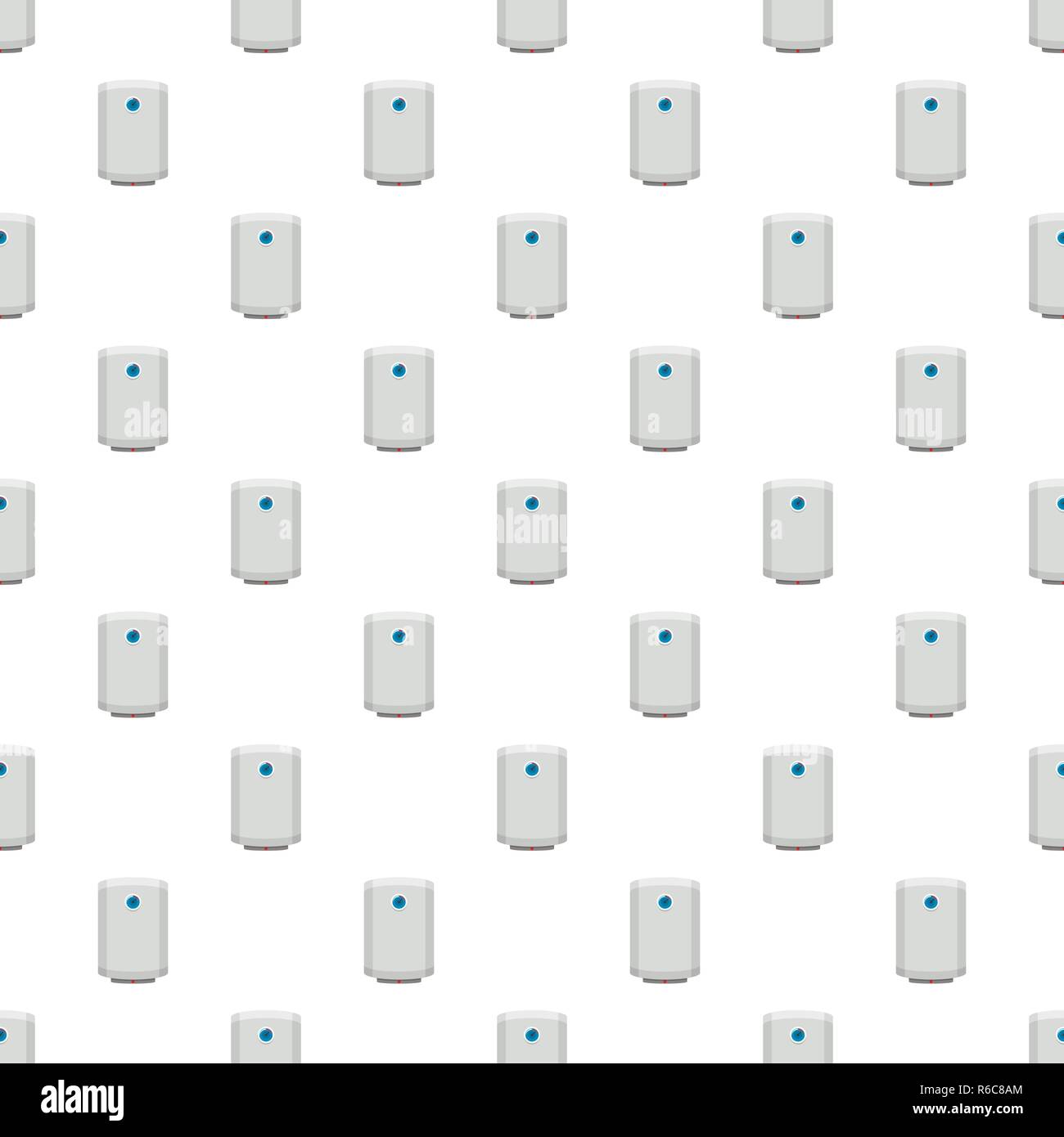 House boiler pattern seamless vector repeat for any web design Stock Vector