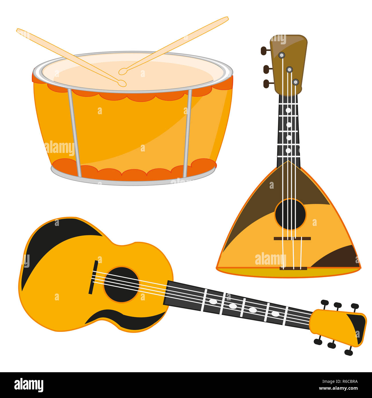 Multi Musical Instruments Several music instruments Stock Photo - Alamy