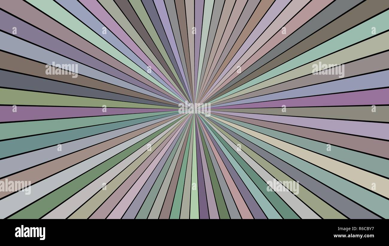 Sbstract striped starburst background design - vector illustration Stock Vector