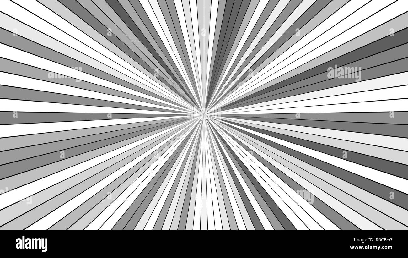 Grey abstract explosive concept background - vector star burst graphic Stock Vector