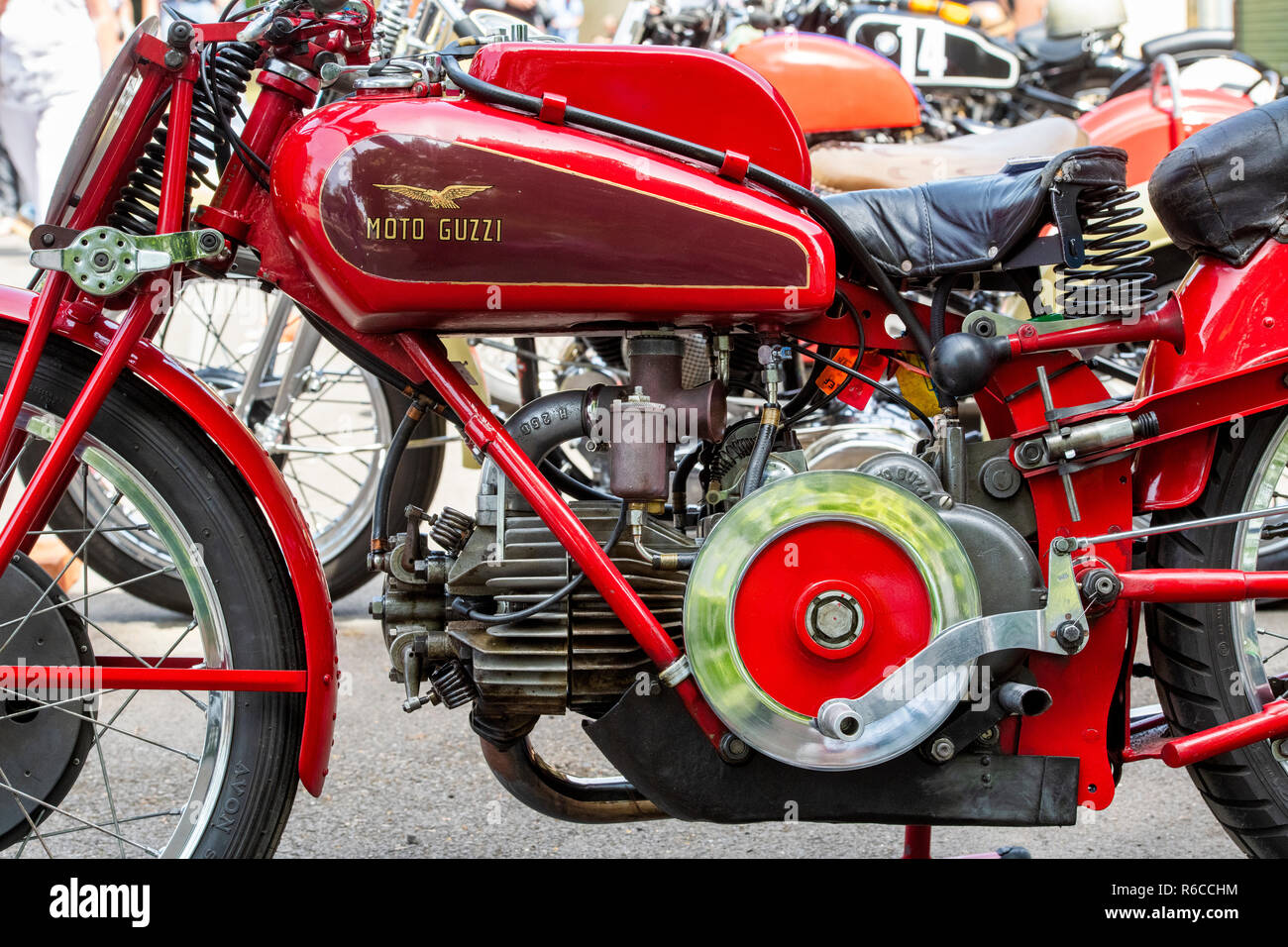 Moto guzzi motorbike hi-res stock photography and images - Alamy