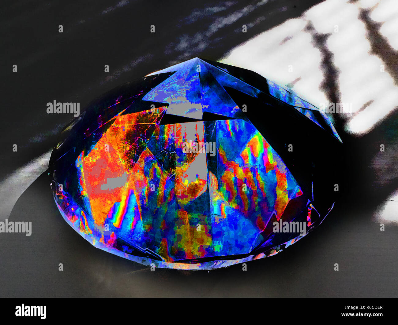 Glass Pyramid For Room Energy Stock Photo Alamy