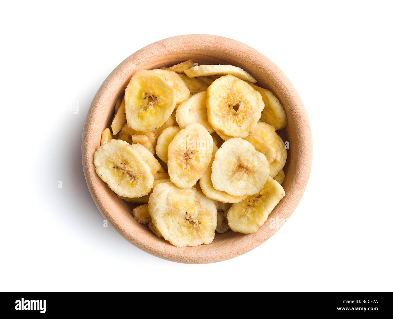 Dried banana chips Stock Photo Alamy