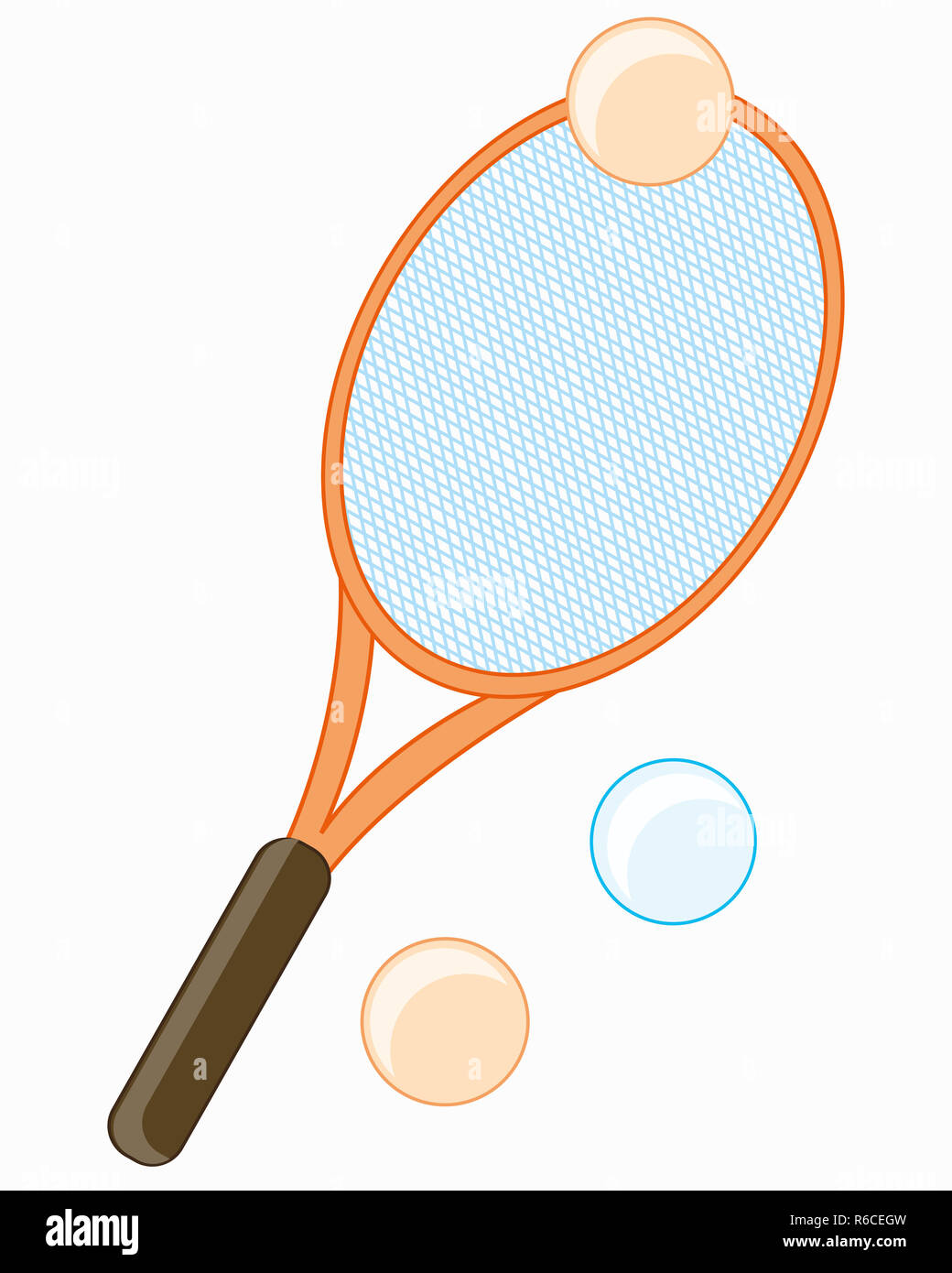 Racket for tennis Stock Photo Alamy