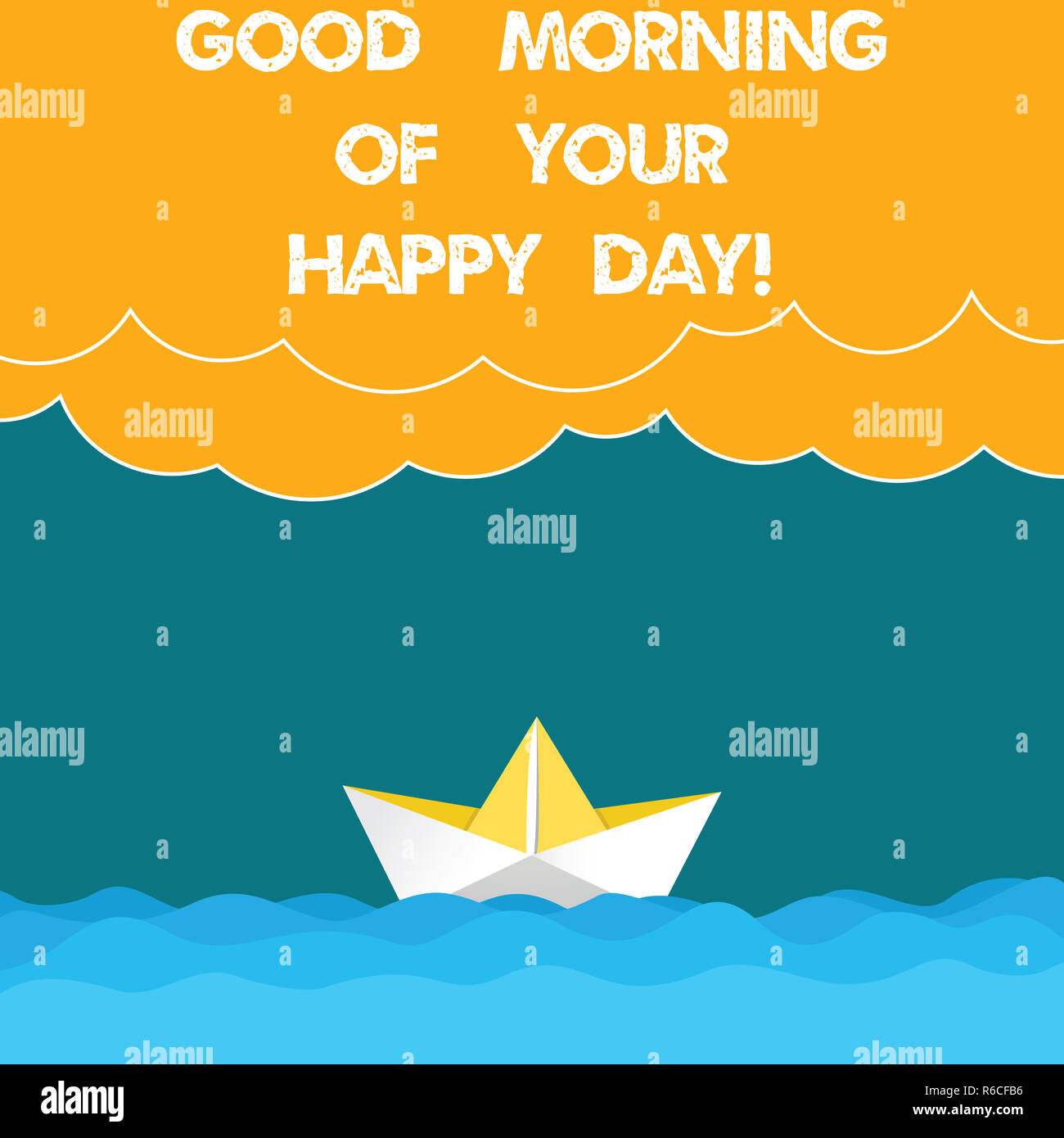 Text sign showing Good Morning Of Your Happy Day. Conceptual photo