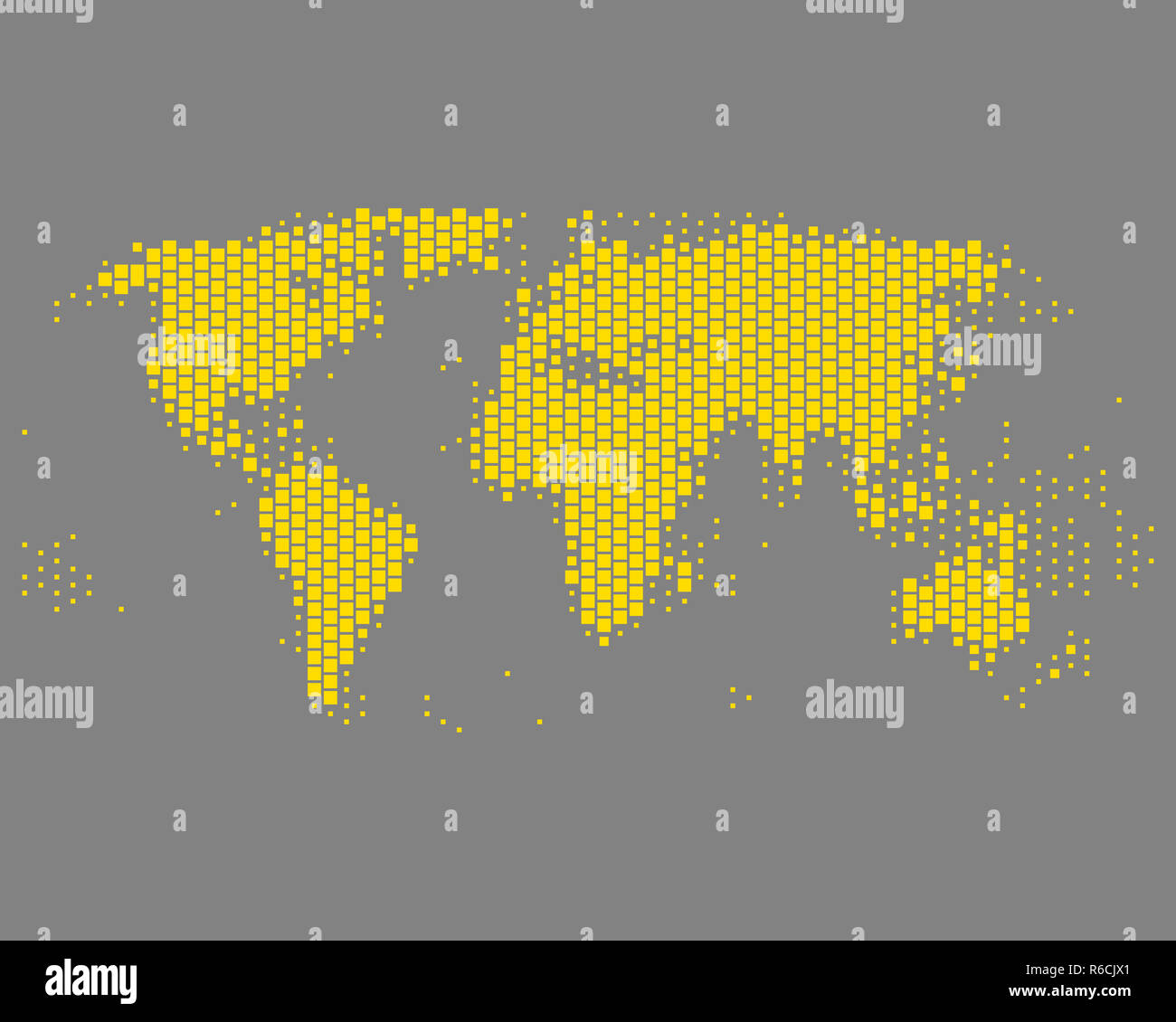 map of the world Stock Photo - Alamy