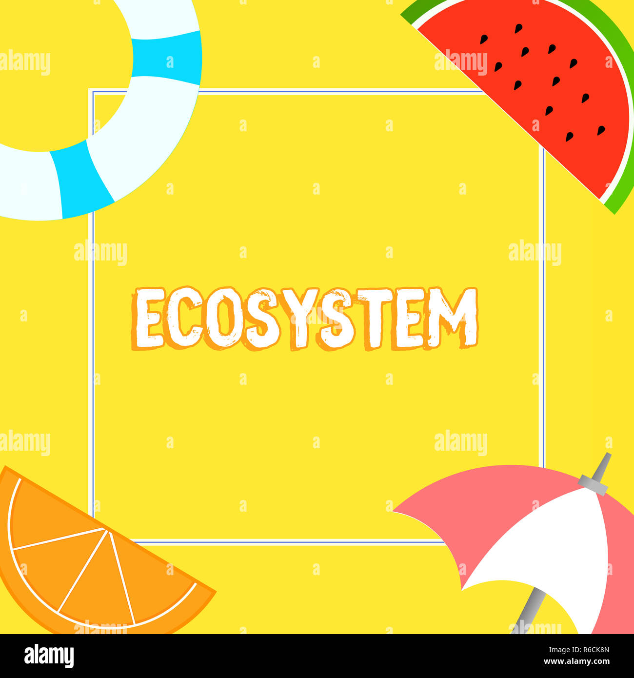 Word writing text Ecosystem. Business concept for biological community ...