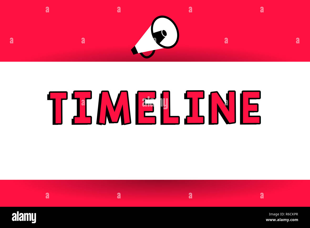 Word writing text Timeline. Business concept for graphical ...