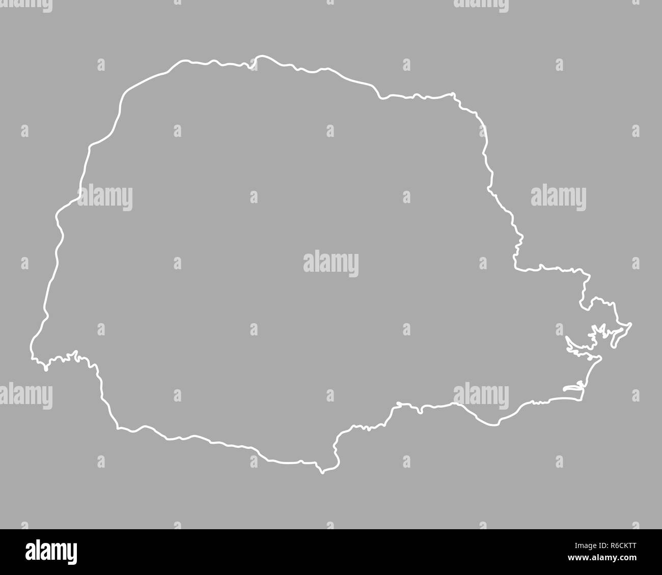 map of parana Stock Photo - Alamy