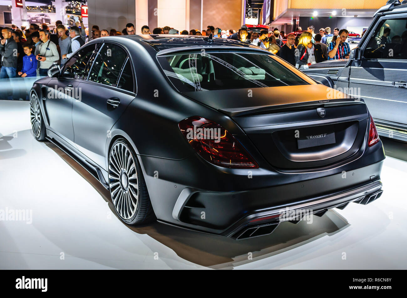 Frankfurt Sept 15 Mansory Black Edition Mercedes S Class Amg S63 Presented At Iaa International Motor Show On September 15 In Frankfurt Ge Stock Photo Alamy