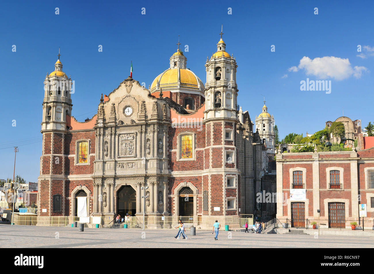 The Basilica Of Our Lady Of Guadalupe, Roman Catholic Church In Mexico City, Mexico Stock Photo