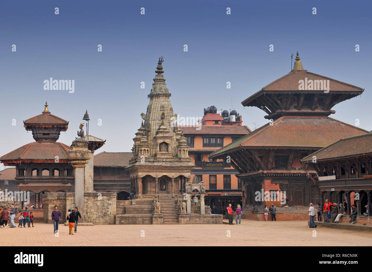 Nepal, Bhaktapur, Durbar Square Stock Photo