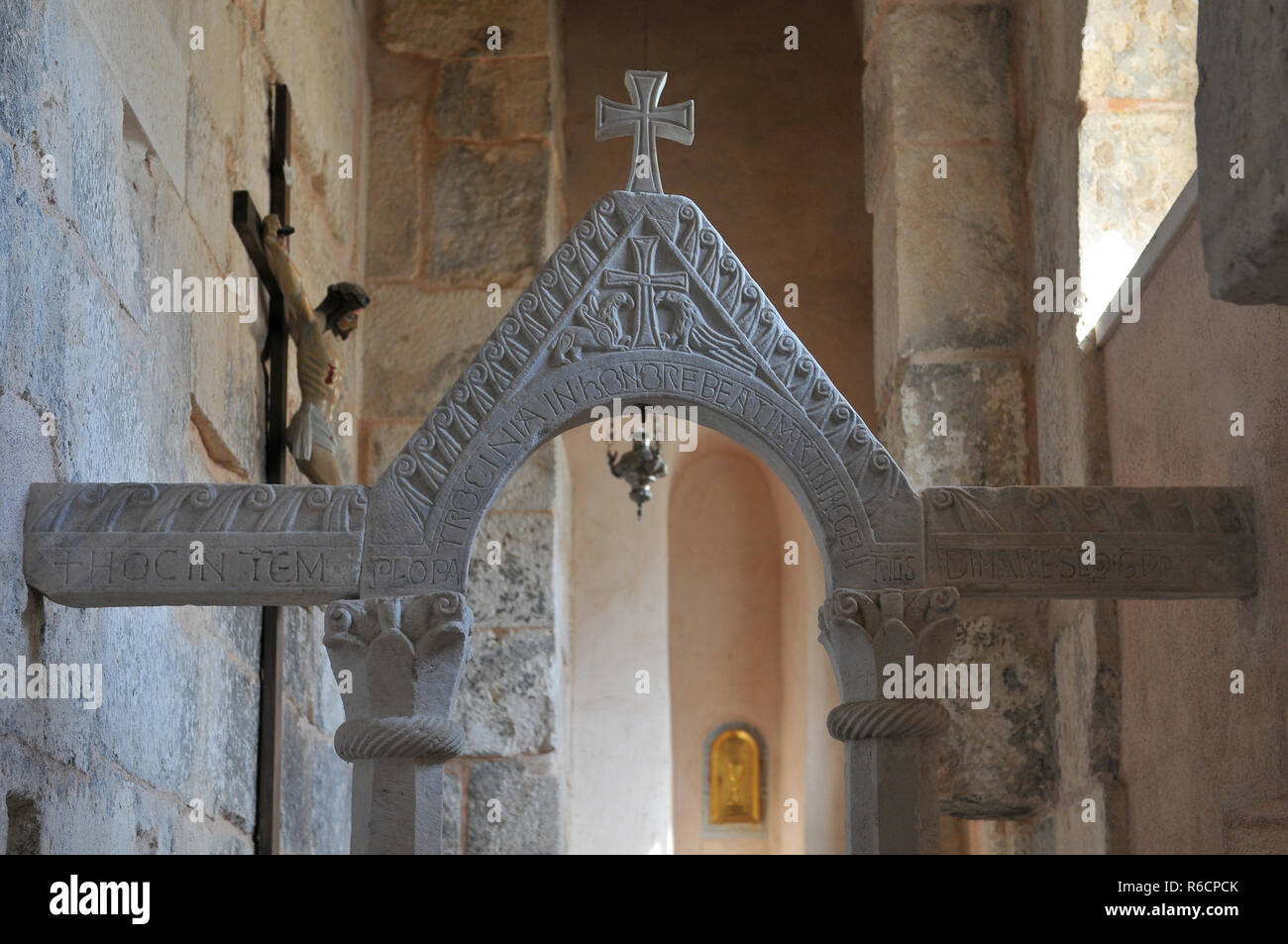 Croatia, Split, Church Of St Martin, Diocletian'S Palace, Split Stock Photo
