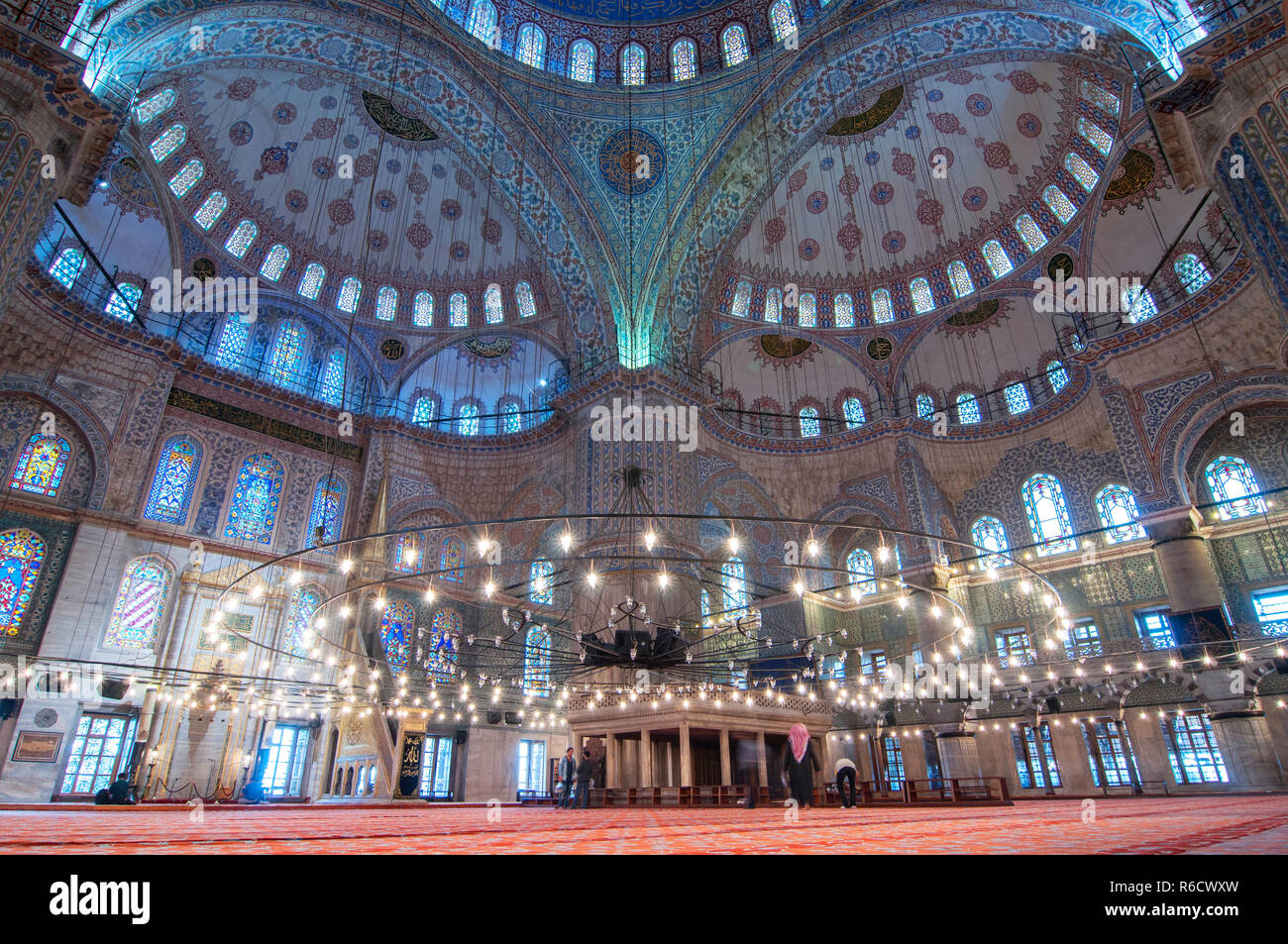 The Blue Mosque Sultan Ahmet Camii Istanbul Turkey Stock Photo - Alamy