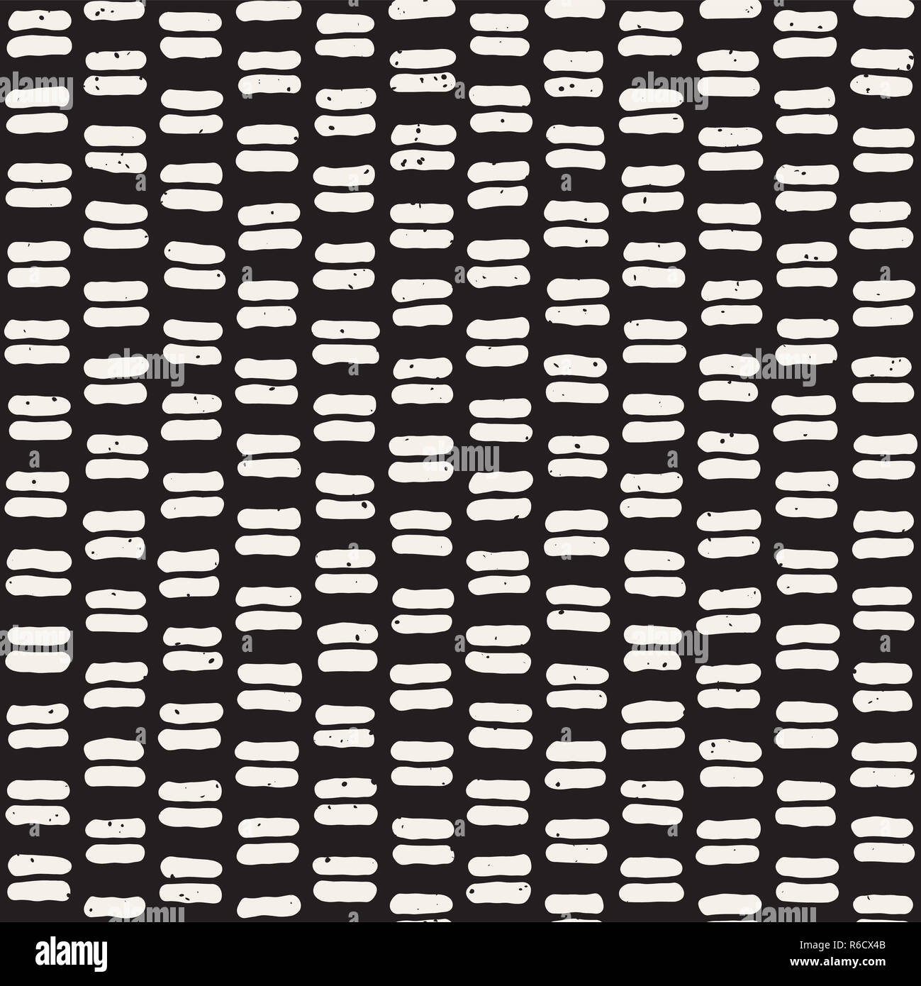 Seamless pattern with hand drawn lines. Abstract background with ...
