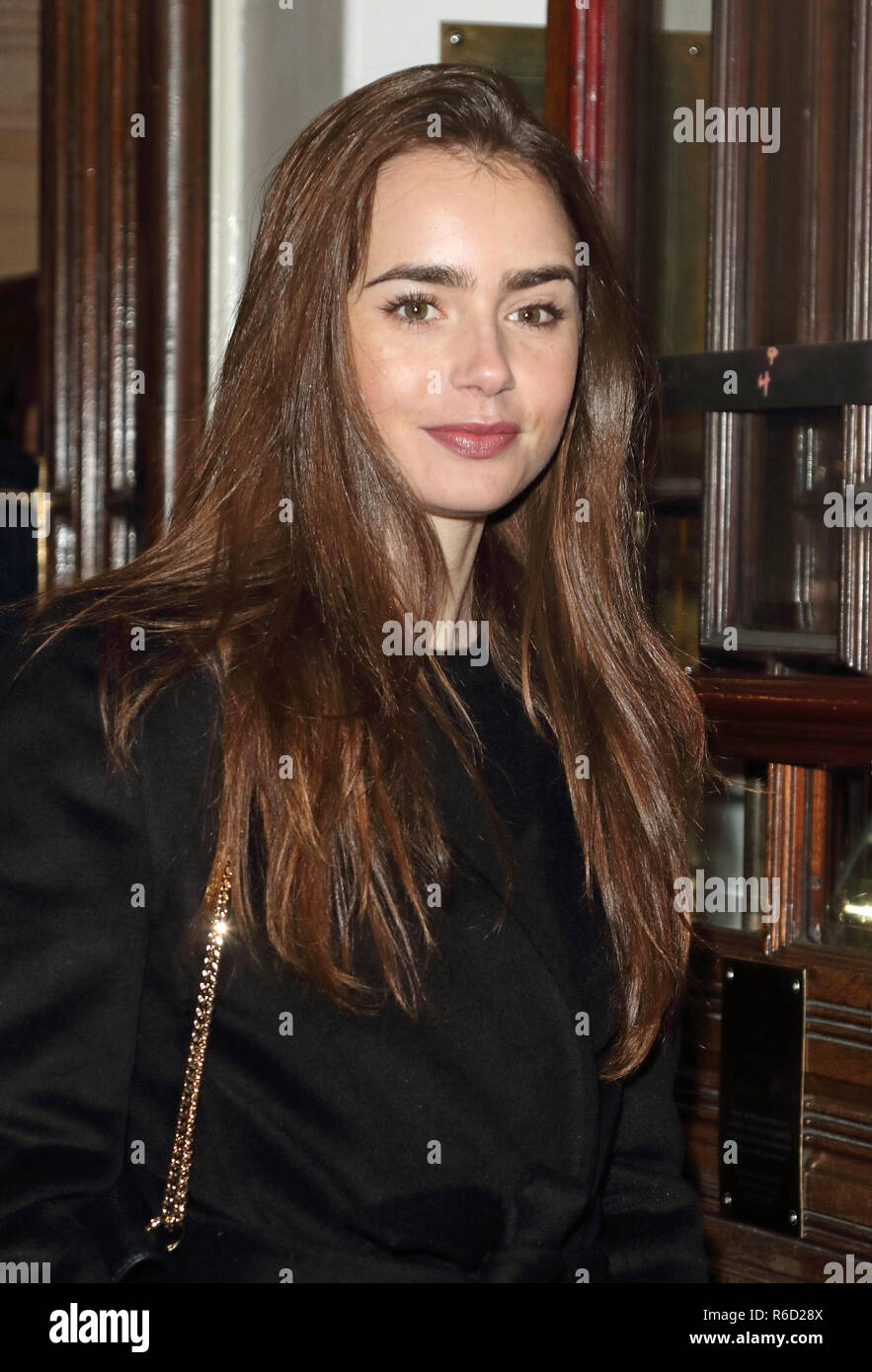 Lily collins hi-res stock photography and images - Alamy
