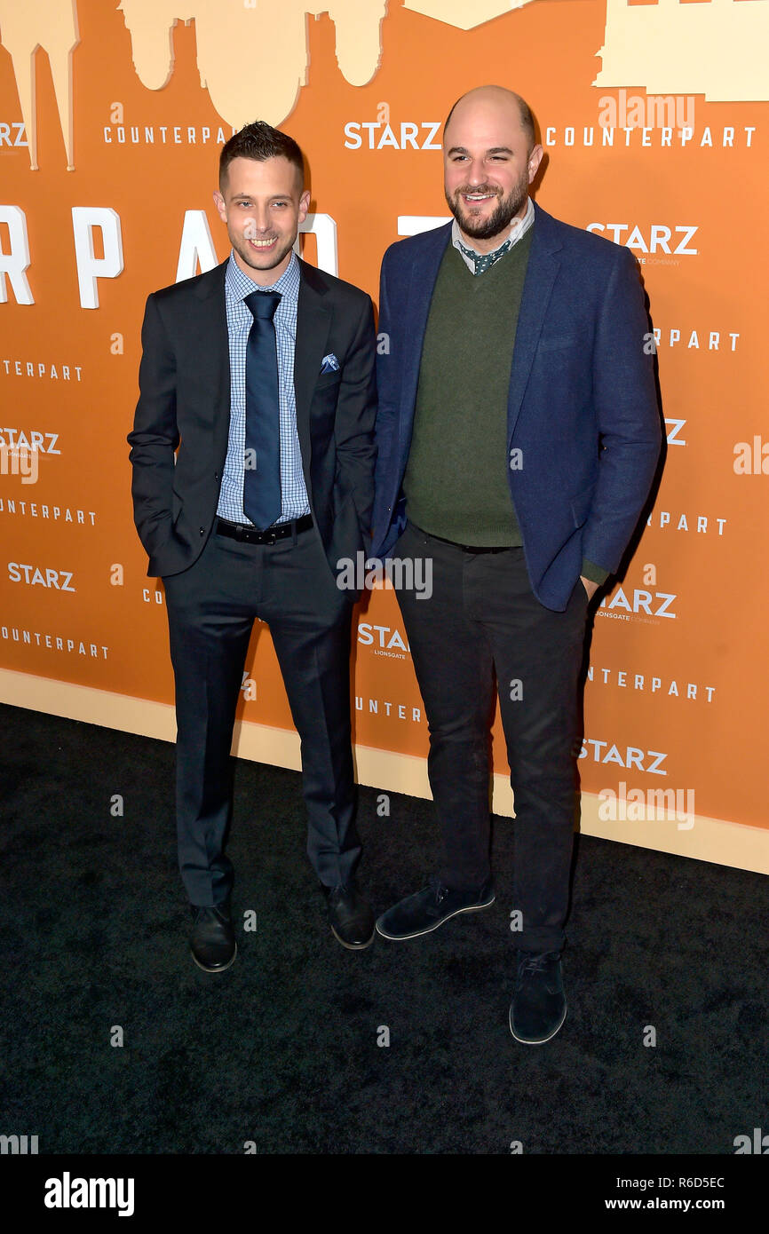 Justin Marks And Jordan Horowitz At The Premiere Of The Second